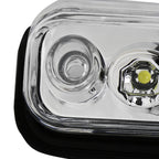 1994-2000 Chevrolet GMC C/K LED 3rd Brake Light (Chrome Housing/Clear Lens)