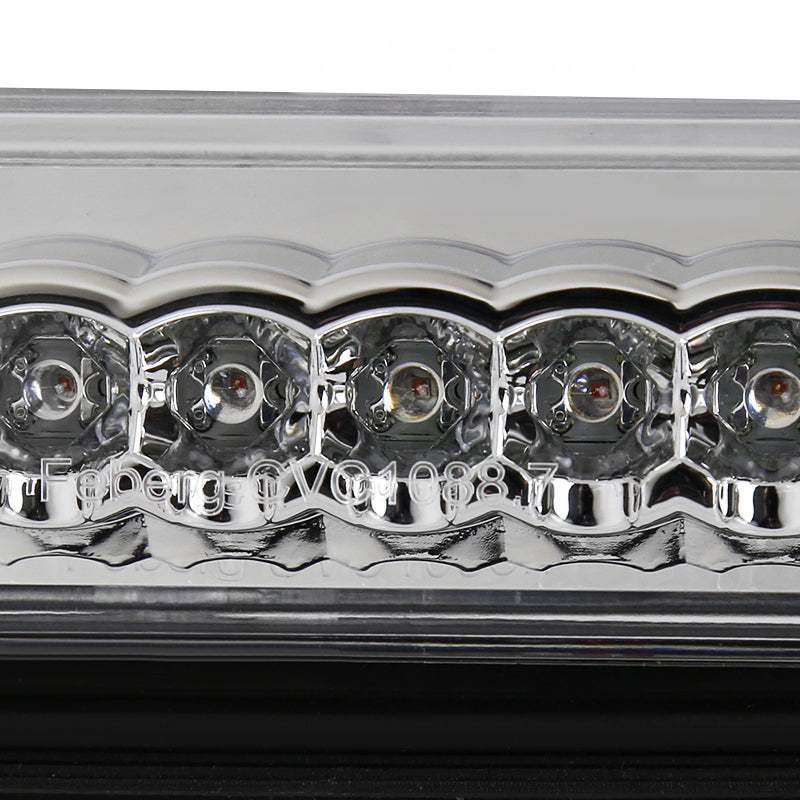 1994-2000 Chevrolet GMC C/K LED 3rd Brake Light (Chrome Housing/Clear Lens)