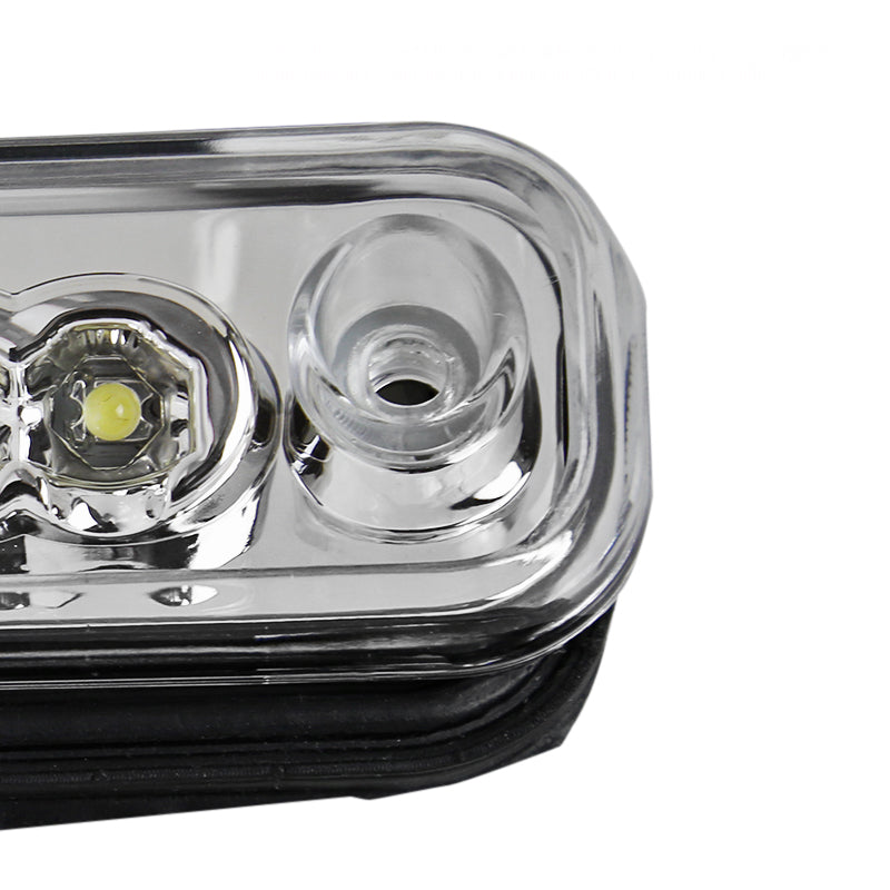 1994-2000 Chevrolet GMC C/K LED 3rd Brake Light (Chrome Housing/Clear Lens)