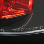 1997-2004 Dodge Dakota Tail Lights (Matte Black Housing/Clear Lens)