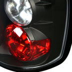 1997-2004 Dodge Dakota Tail Lights (Matte Black Housing/Clear Lens)
