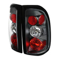 1997-2004 Dodge Dakota Tail Lights (Matte Black Housing/Clear Lens)