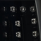 2000-2006 Chevrolet Suburban/Tahoe GMC Yukon/Yukon XL LED C Bar Tail Lights (Glossy Black Housing/Smoked Lens)
