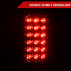 2000-2006 Chevrolet Suburban/Tahoe GMC Yukon/Yukon XL LED Tail Lights (Chrome Housing/Clear Lens)