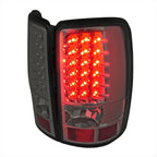 2000-2006 Chevrolet Suburban/Tahoe GMC Yukon/Yukon XL LED Tail Lights (Chrome Housing/Smoked Lens)