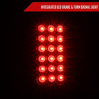2000-2006 Chevrolet Suburban/Tahoe GMC Yukon/Yukon XL LED Tail Lights (Matte Black Housing/Clear Lens)