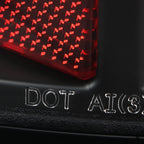 2000-2006 Chevrolet Suburban/Tahoe GMC Yukon/Yukon XL LED C Bar Tail Lights (Black Housing/Clear Lens)