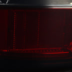 2000-2006 Chevrolet Suburban/Tahoe GMC Yukon/Yukon XL LED C Bar Tail Lights (Chrome Housing/Red Smoked Lens)