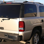 2000-2006 Chevrolet Suburban/Tahoe GMC Yukon/Yukon XL LED C Bar Tail Lights (Chrome Housing/Red Clear Lens)
