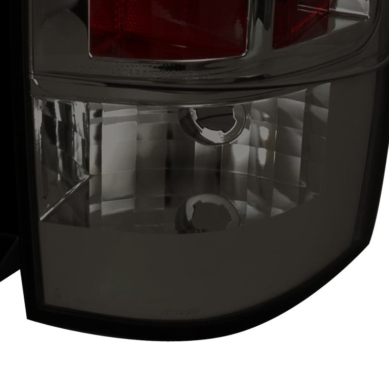2007-2014 Chevrolet Tahoe/Suburban LED Tail Lights (Chrome Housing/Smoked Lens)