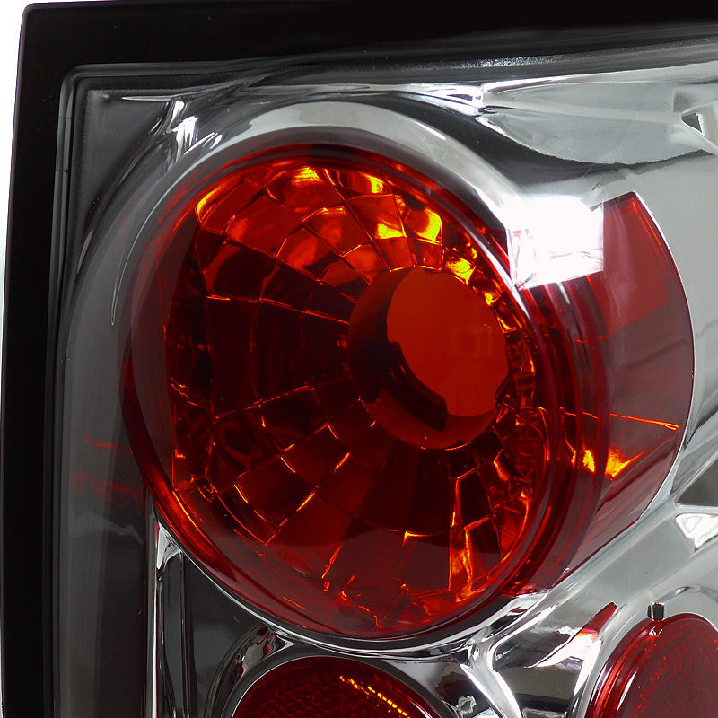 2003-2006 Ford Expedition Tail Lights (Chrome Housing/Clear Lens)