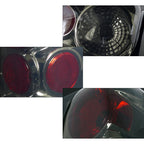 2003-2006 Ford Expedition Tail Lights (Chrome Housing/Smoked Lens)