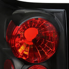 2003-2006 Ford Expedition Tail Lights (Matte Black Housing/Clear Lens)