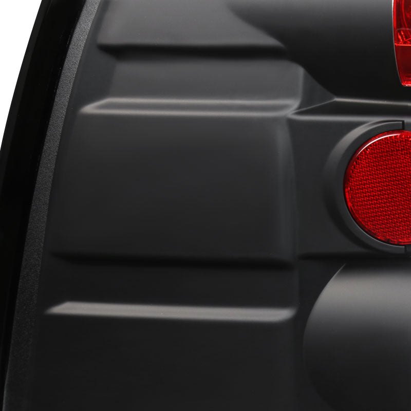 2003-2006 Ford Expedition Tail Lights (Matte Black Housing/Clear Lens)