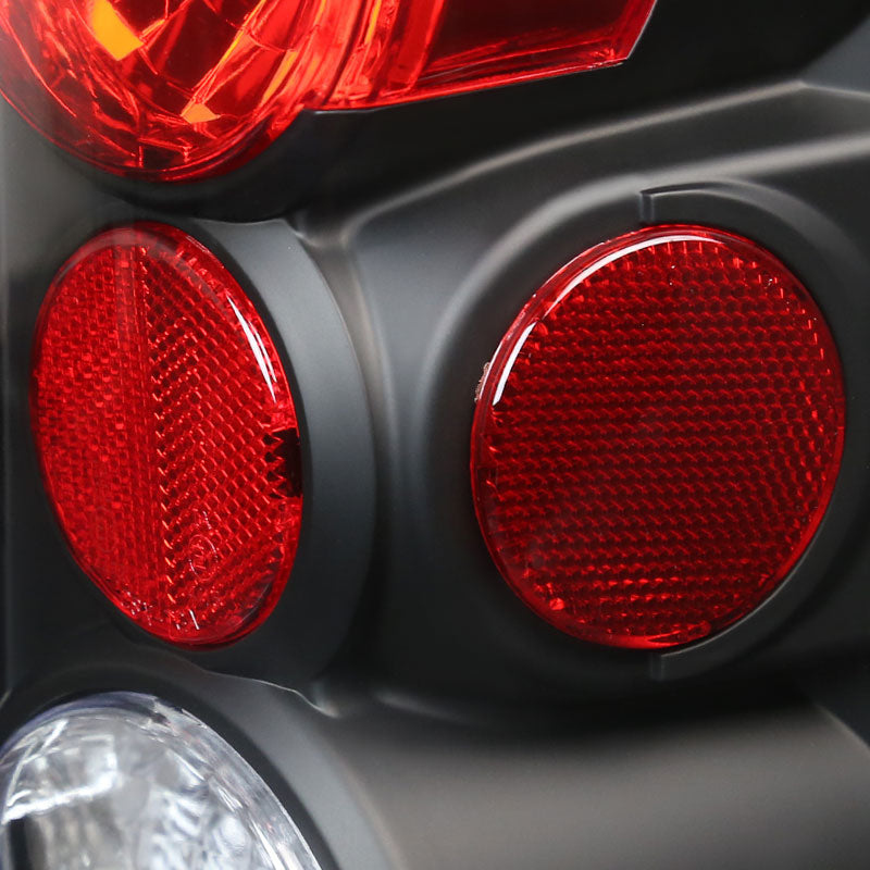 2003-2006 Ford Expedition Tail Lights (Matte Black Housing/Clear Lens)