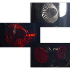 1997-2002 Ford Expedition Tail Lights (Glossy Black Housing/Smoked Lens)