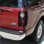 1997-2002 Ford Expedition Tail Lights (Glossy Black Housing/Smoked Lens)