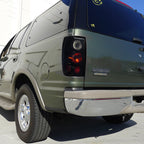1997-2002 Ford Expedition Tail Lights (Glossy Black Housing/Smoked Lens)