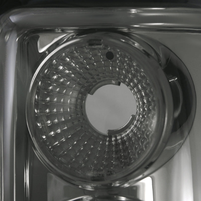 1997-2002 Ford Expedition Tail Lights (Chrome Housing/Smoked Lens)