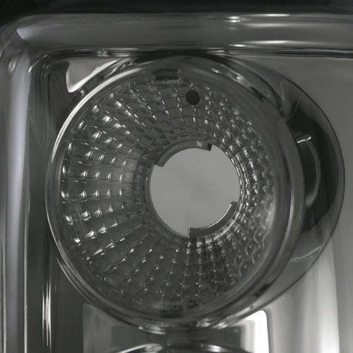 1997-2002 Ford Expedition Tail Lights (Chrome Housing/Smoked Lens)