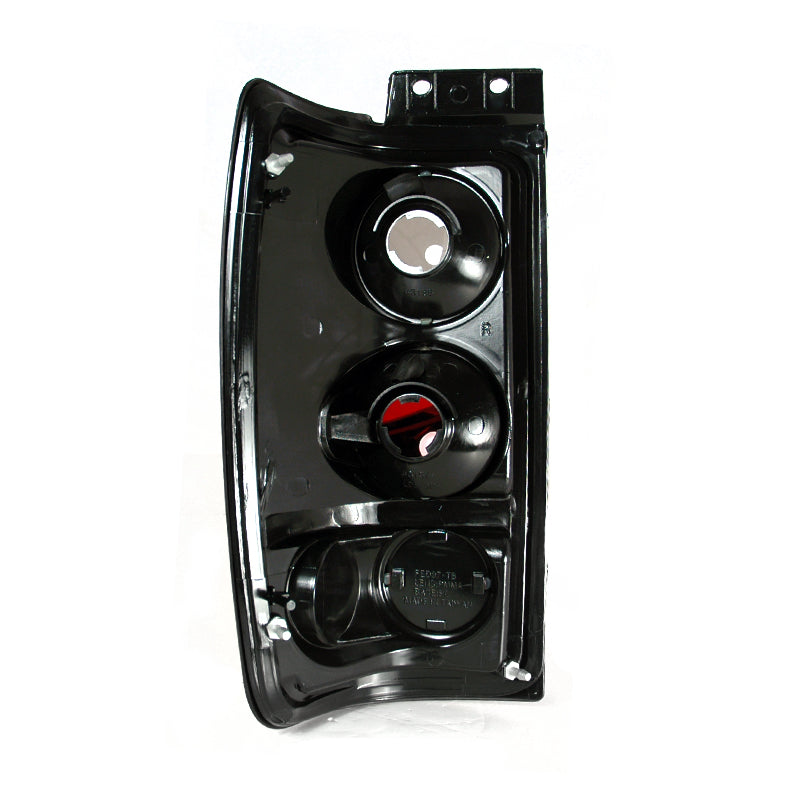 1997-2002 Ford Expedition Tail Lights (Matte Black Housing/Clear Lens)