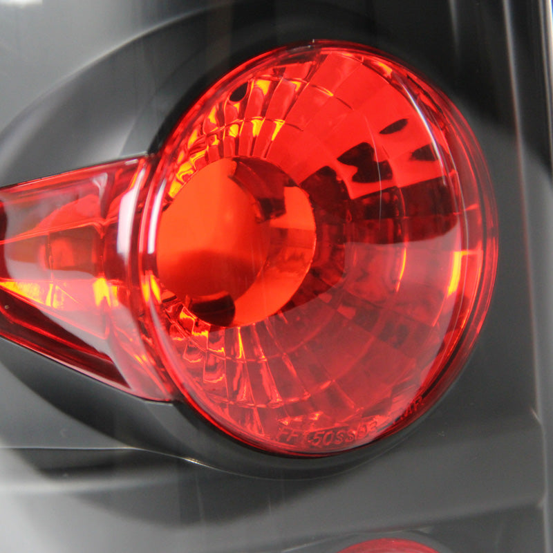 1997-2002 Ford Expedition Tail Lights (Matte Black Housing/Clear Lens)