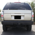 2002-2005 Ford Explorer Tail Lights (Chrome Housing/Clear Lens)