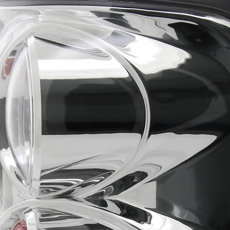 2002-2005 Ford Explorer Tail Lights (Chrome Housing/Clear Lens)
