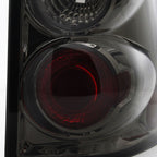 2002-2005 Ford Explorer Tail Lights (Chrome Housing/Smoked Lens)