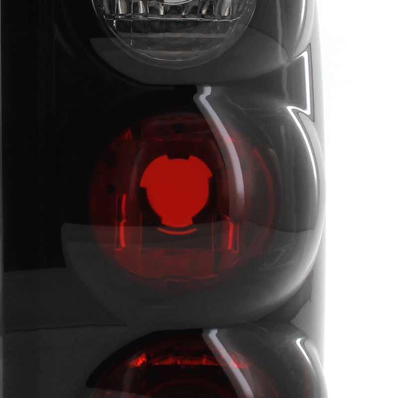 1995-1997 Ford Explorer Tail Lights (Glossy Black Housing/Smoked Lens)