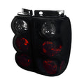 1995-1997 Ford Explorer Tail Lights (Glossy Black Housing/Smoked Lens)