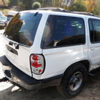 1998-2001 Ford Explorer Mercury Mountaineer Tail Lights (Chrome Housing/Clear Lens)