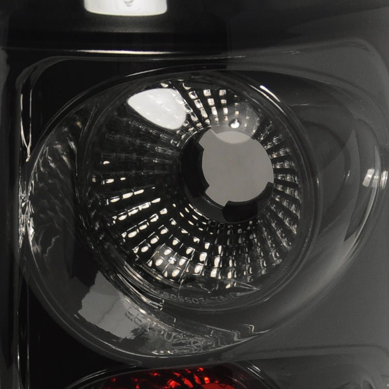2004-2008 Ford F-150 Styleside Tail Lights (Chrome Housing/Smoked Lens)