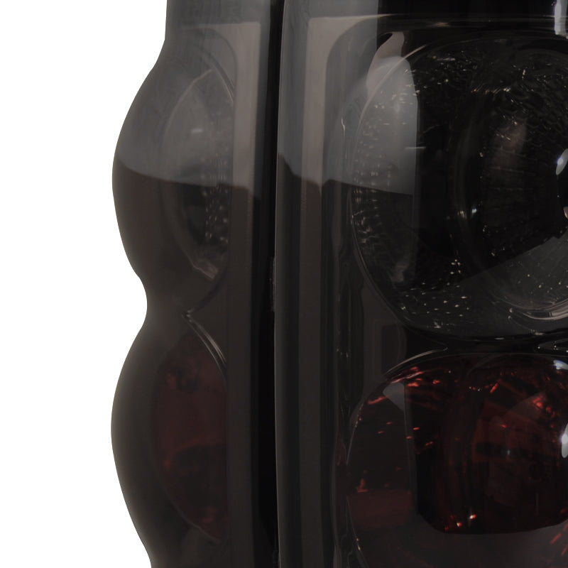 2004-2008 Ford F-150 Styleside Tail Lights (Chrome Housing/Smoked Lens)