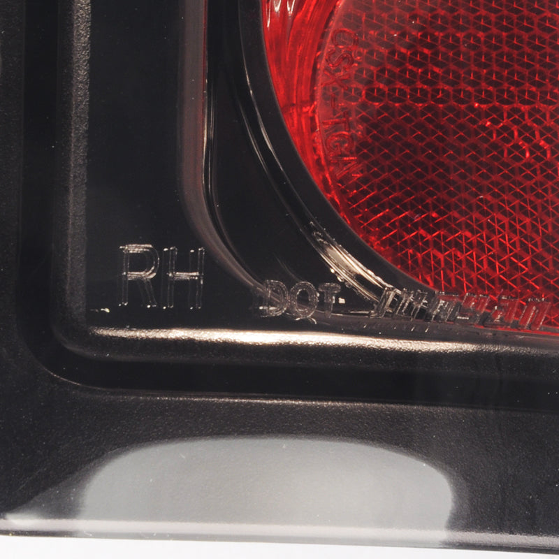 2004-2008 Ford F-150 Styleside Tail Lights (Chrome Housing/Smoked Lens)