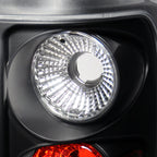 2004-2008 Ford F-150 Styleside Tail Lights (Matte Black Housing/Clear Lens)