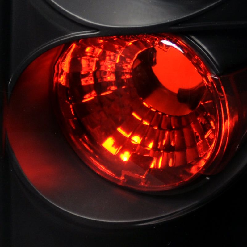 2004-2008 Ford F-150 Styleside Tail Lights (Matte Black Housing/Clear Lens)
