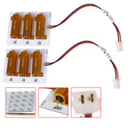 2009-2014 Ford F-150 White C-Bar LED Tail Lights (Chrome Housing/Smoked Lens)