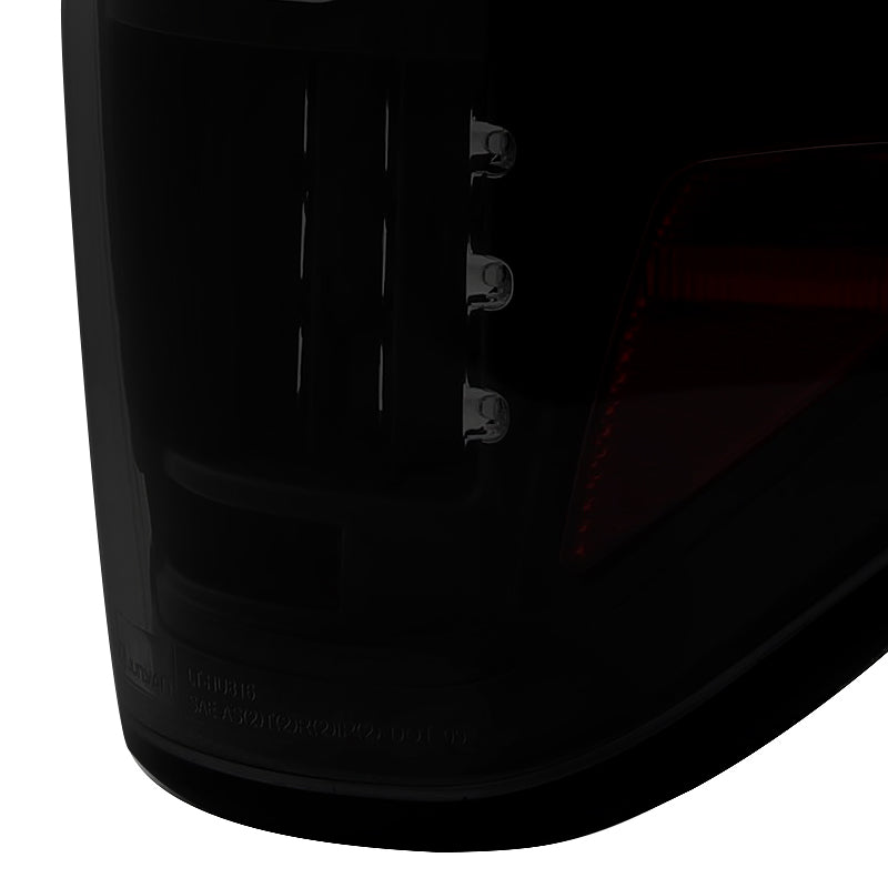 2009-2014 Ford F-150 LED Tail Lights (Glossy Black Housing/Smoked Lens)