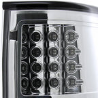 2009-2014 Ford F-150 LED Tail Lights (Chrome Housing/Clear Lens)