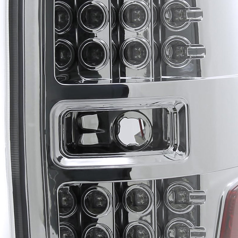 2009-2014 Ford F-150 LED Tail Lights (Chrome Housing/Clear Lens)