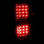 2009-2014 Ford F-150 LED Tail Lights (Chrome Housing/Smoked Lens)