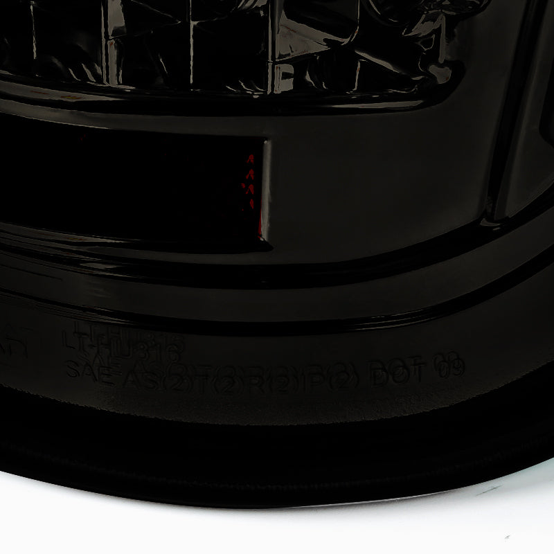 2009-2014 Ford F-150 LED Tail Lights (Chrome Housing/Smoked Lens)