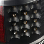 2009-2014 Ford F-150 LED Tail Lights - OZ (Matte Black Housing/Clear Lens)