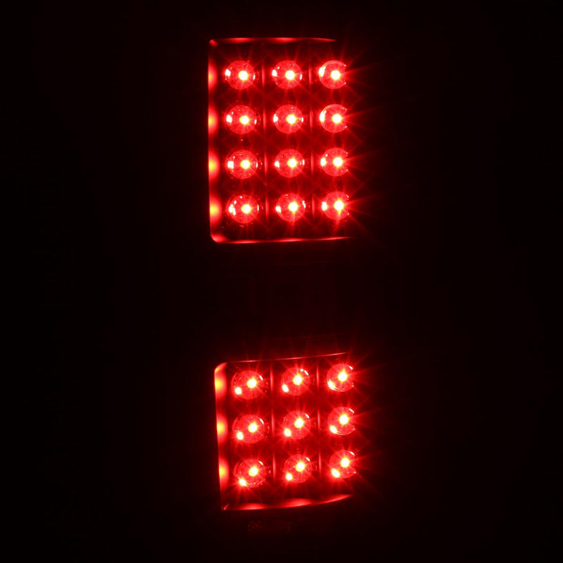 2009-2014 Ford F-150 LED Tail Lights (Matte Black Housing/Clear Lens)