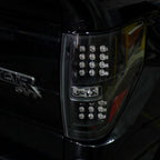 2009-2014 Ford F-150 LED Tail Lights (Matte Black Housing/Clear Lens)