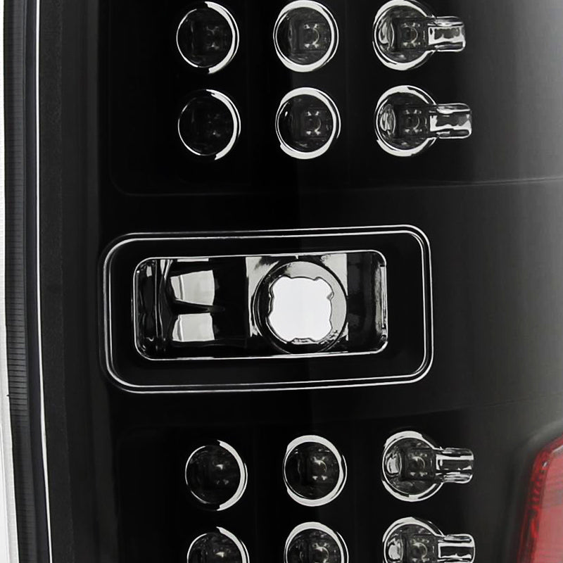 2009-2014 Ford F-150 LED Tail Lights (Matte Black Housing/Clear Lens)