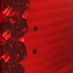 2009-2014 Ford F-150 LED Tail Lights - OZ (Chrome Housing/Red Clear Lens)