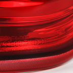 2009-2014 Ford F-150 LED Tail Lights - OZ (Chrome Housing/Red Clear Lens)