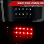 2015-2017 Ford F-150 LED Tail Lights (Glossy Black Housing/Smoked Lens)